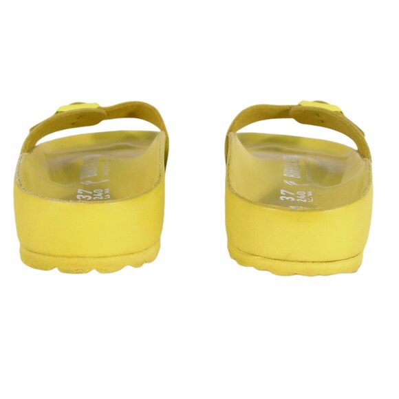 BIRKENSTOCK 1774 Madrid All Yellow Slide Sandals Women's 37/6 - Made in GERMANY - Picture 8 of 11